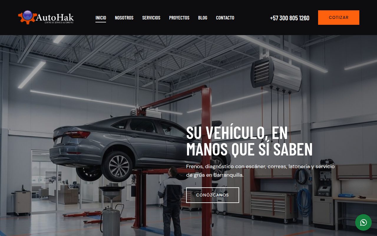 Vista previa del diseño Servicio